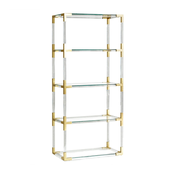 JONATHAN ADLER Jacques Etagere Assembly Instruction