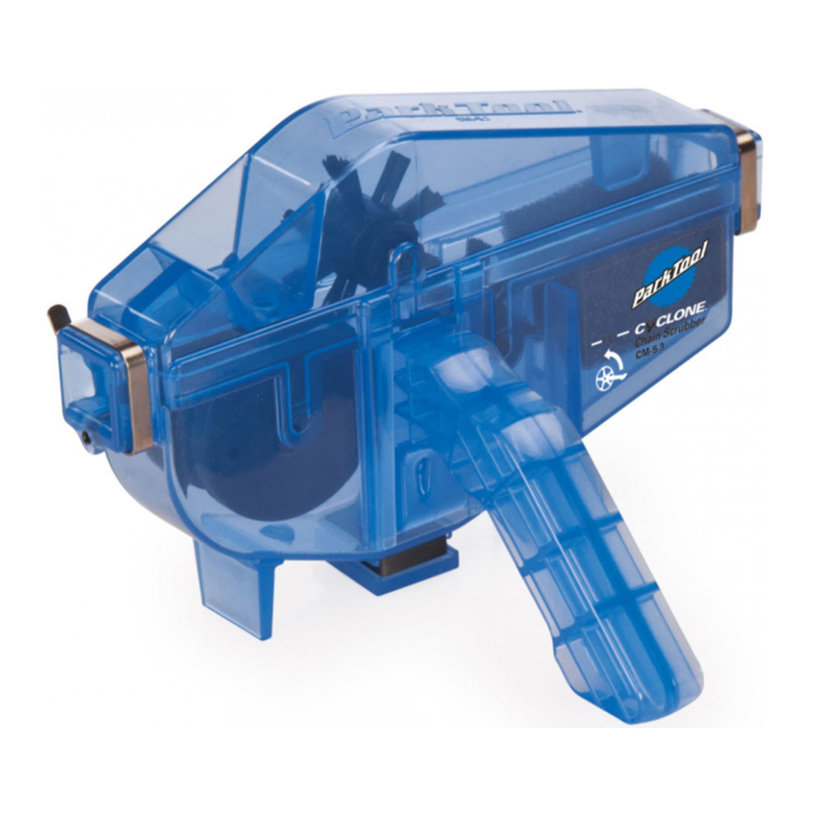 parktool Cyclone CM-5.3 - Chain Scrubber Manual