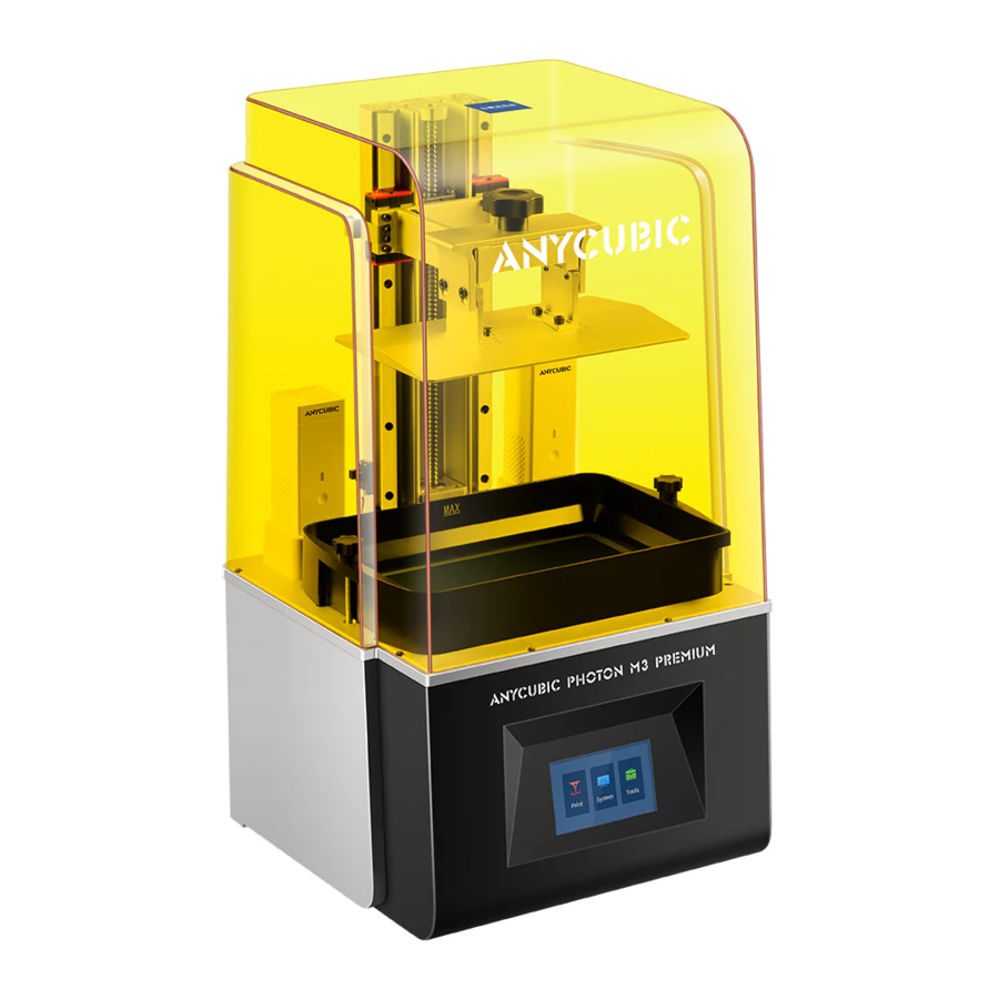 Anycubic Photon M3 Premium Manual