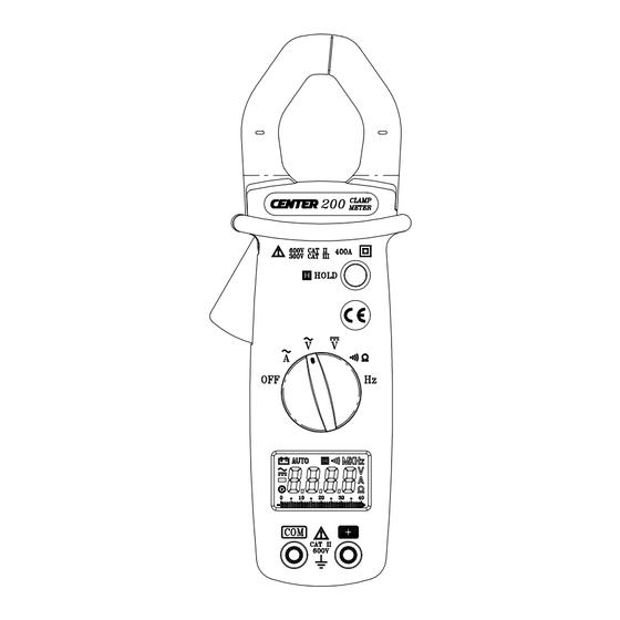 Center 200 Instruction Manual