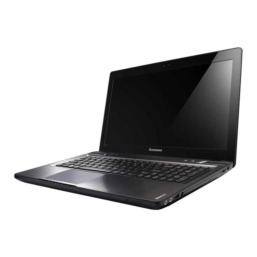 Lenovo IdeaPad Y480 Manuals