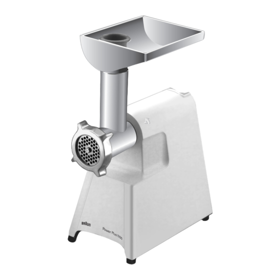 Braun G 1500 User Manual