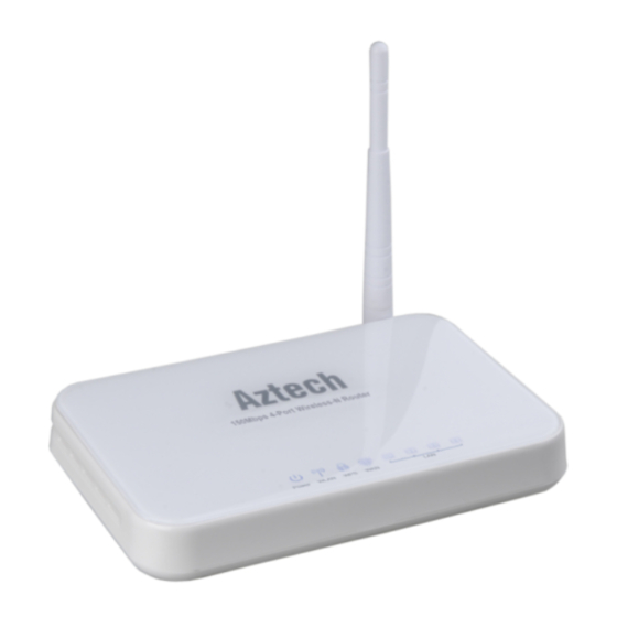 Aztech WL852RT4(T) Instruction Manual