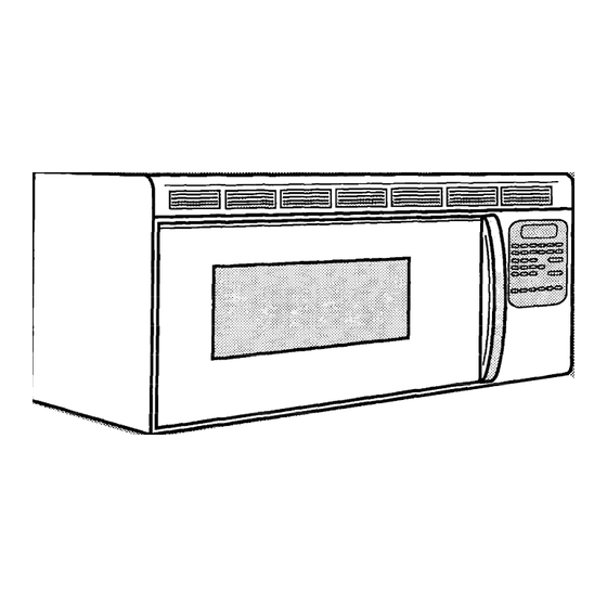 Whirlpool Microwave Hood Combination Installation Instructions Manual