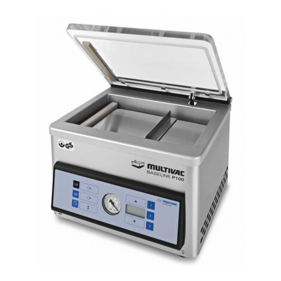 multivac P100 Instruction Manual