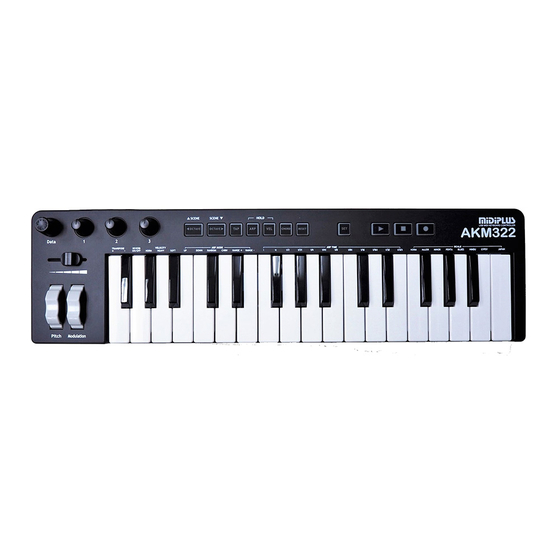 midiplus AKM322 Owner's Manual