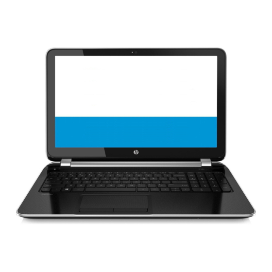 HP Pavilion 15 Maintenance And Service Manual