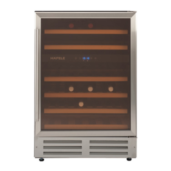 Hafele 539.15.020 Installation - Use - Maintenance