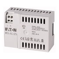 Eaton MFD-AC-CP4 User Manual