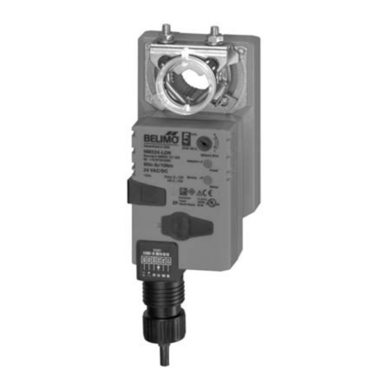 Belimo LonWorks NMX24-LON Instruction Manual