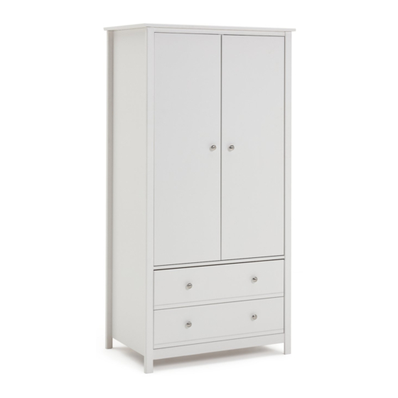 Argos Brooklyn Wardrobe White 8106951 Assembly Instructions Manual