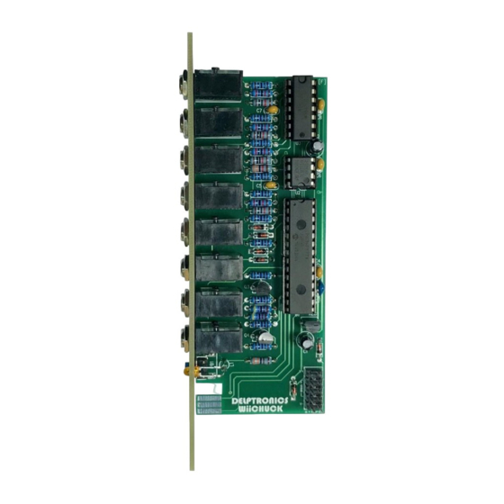 Delptronics WiiChuck Instructions Manual