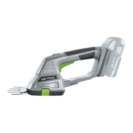Lux Tools A-GS-20/20 Original Instructions Manual