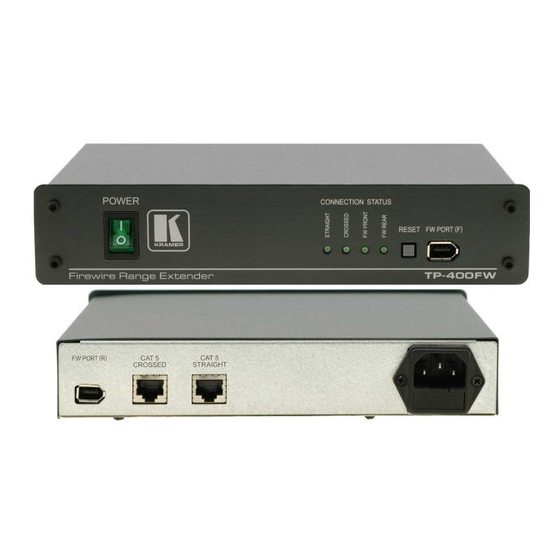 Kramer TP-400FW User Manual
