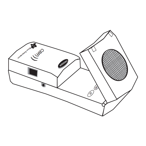 Texas Instruments CBR User Manual
