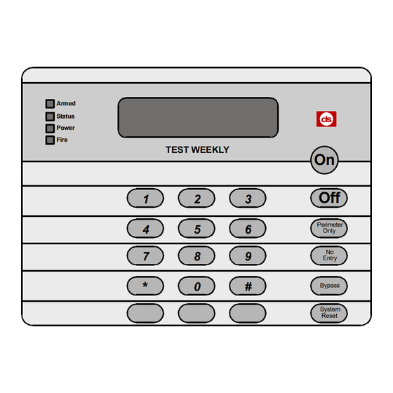 Detection Systems DS7445 Manuals