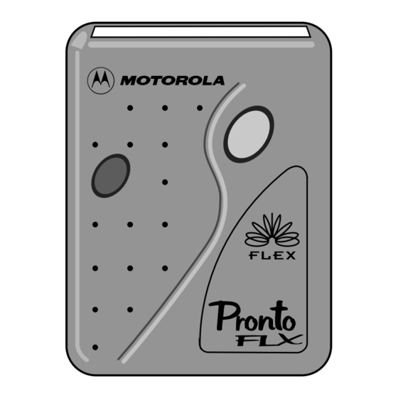 Motorola Pronto Manuals