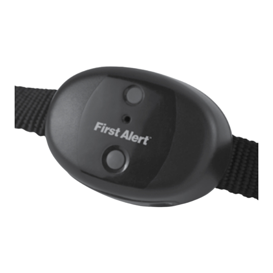 First Alert FaBCSS1 SERIES Instruction Manual
