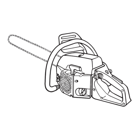 Electrolux Chainsaw Operator's Manual