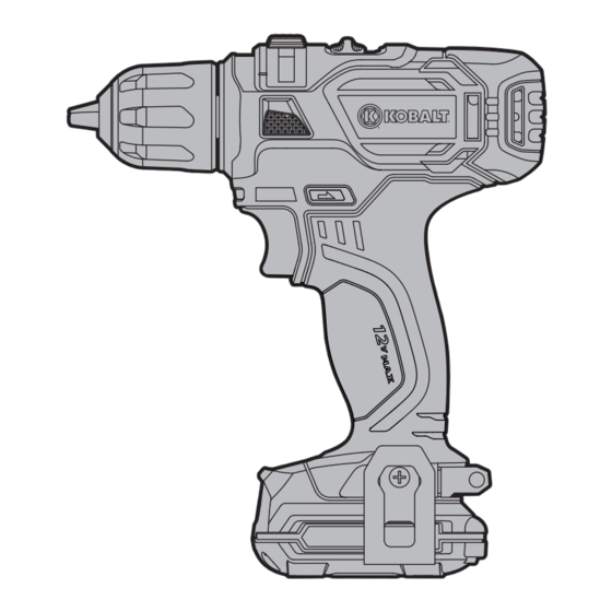 Kobalt CDT212KU User Manual