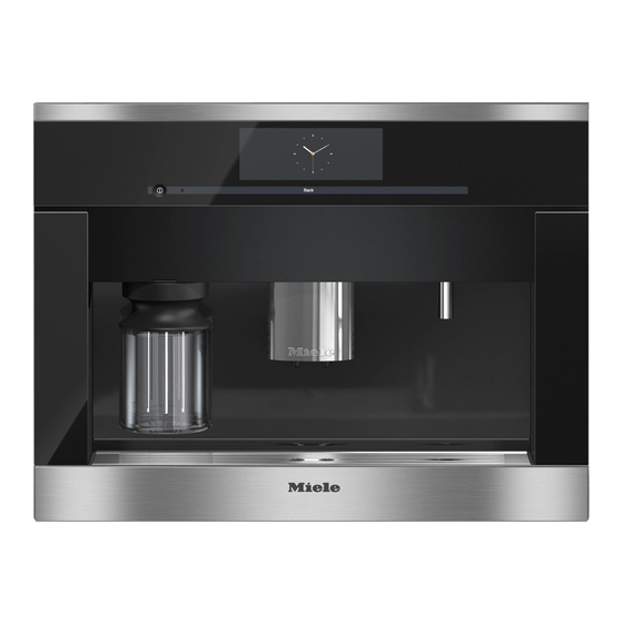 MIELE CVA 6800 INSTALLATION INSTRUCTIONS MANUAL Pdf Download | ManualsLib