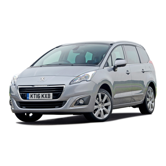 PEUGEOT 5008 MANUAL Pdf Download ManualsLib