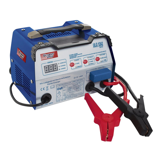 ULTIMATE SPEED ULG 12 A2 Operation And Safety Notes