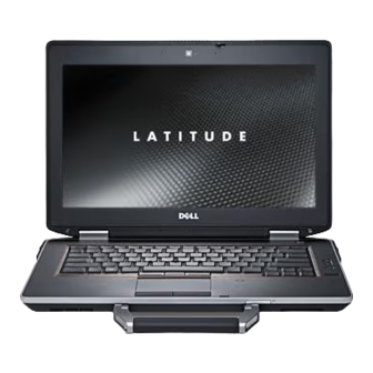 Dell Latitude E6420 ATG Setup And Features Information
