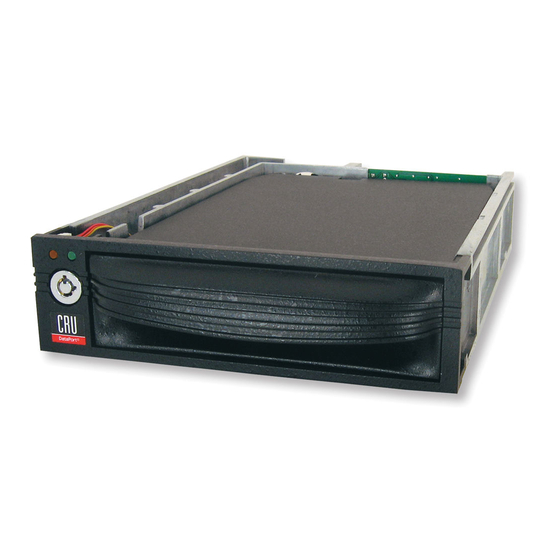 CRU DataPort DP10 Quick Start Manual