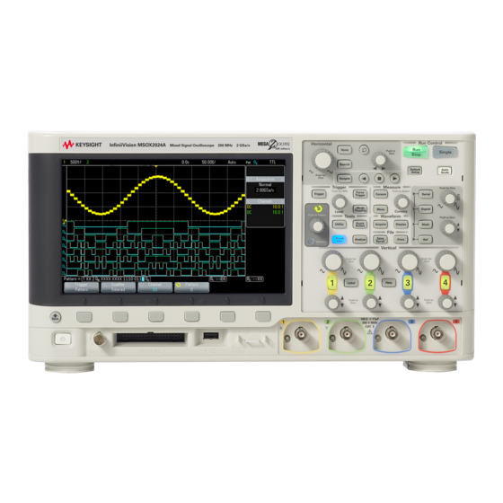 Keysight InfiniiVision 2000 X Series Service Manual