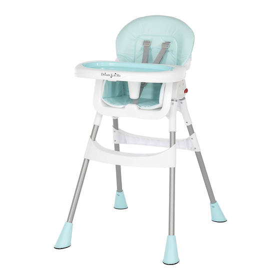 DOM FAMILY High 2 in 1 Chair 244 Manual