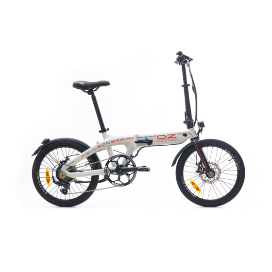 OZ Racing E-LEGGERA Manual