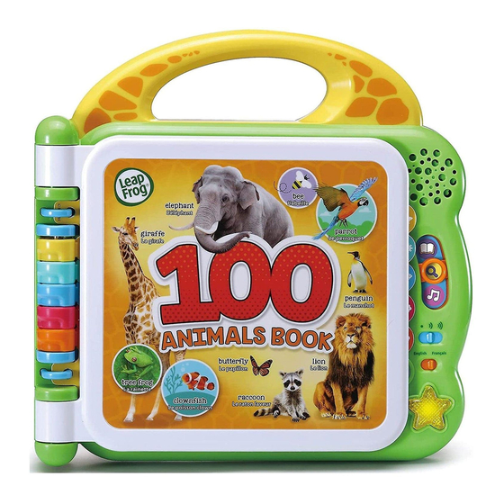 LeapFrog 100 Animals Book Parents' Manual