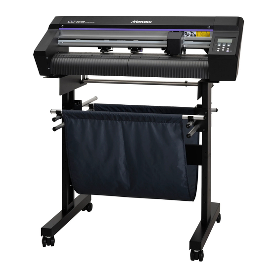 MIMAKI CG-60AR Safety Precautions