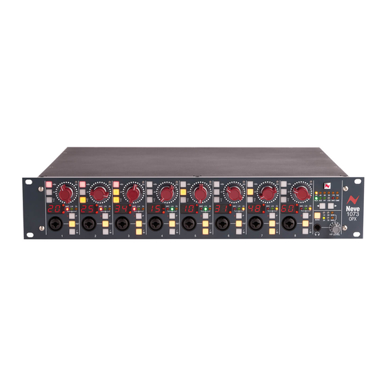 Neve 1073OPX User Manual