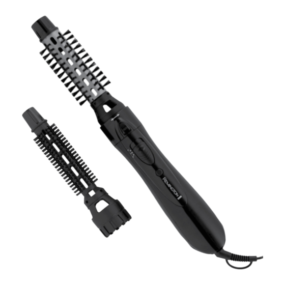 Remington Volume Plus Air Styler Use & Care Manual