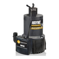 Wayne 57729-WYN1 Operating Instructions & Parts Manual