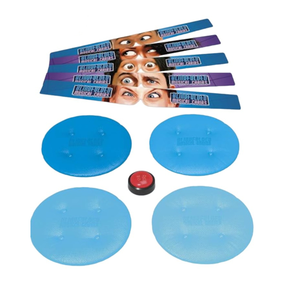 Hasbro Gaming BLINDFOLDED MUSICAL CHAIRS Quick Start Manual