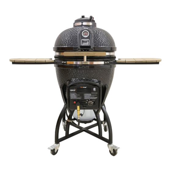 Vision grills PROFESSIONAL C HYBRID Manual