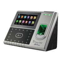 Zkteco iFace Series Installation Manual