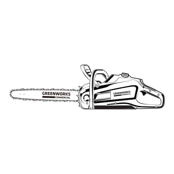 GreenWorks Commercial GS181 Operator's Manual