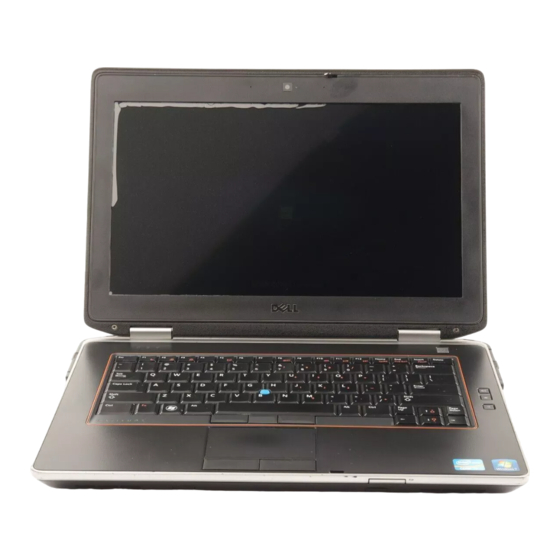 Dell Latitude E6420 ATG Setup And Features Information