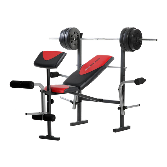 Weider Pro 256 User Manual