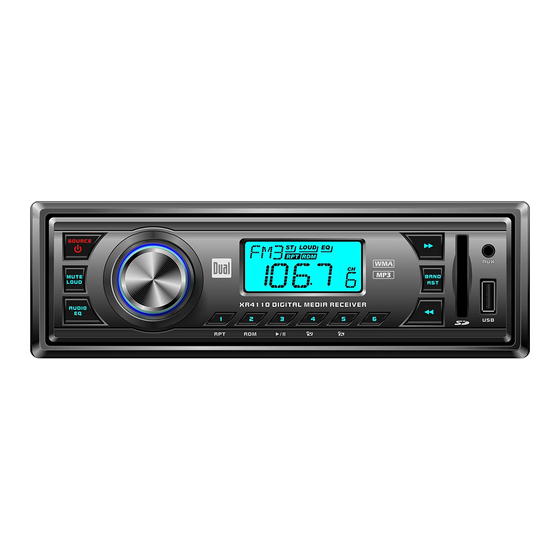 DUAL XR4110 INSTALLATION & OWNER'S MANUAL Pdf Download ManualsLib