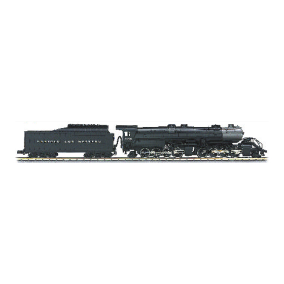 Rail King Y6b 2-8-8-2 Operating Instructions Manual