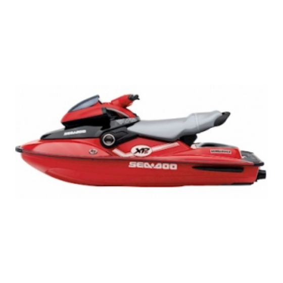 Sea-doo XP DI 2003 Operator's Manual