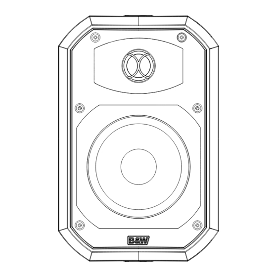 Bowers & Wilkins WP 1 Owner's Manual