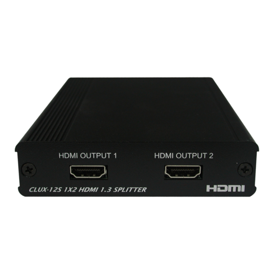 Cypress CLUX-12S Operation Manual