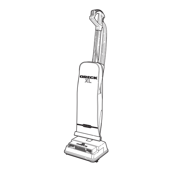 Oreck XL U2630HH User Manual