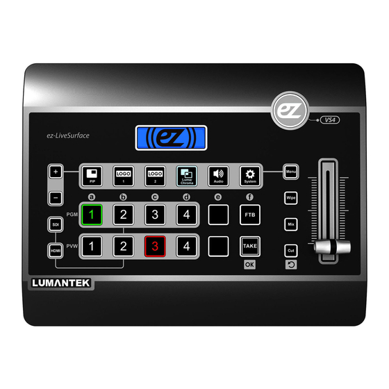 Lumantek ez-Pro VS4 Manuals